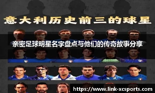 亲密足球明星名字盘点与他们的传奇故事分享